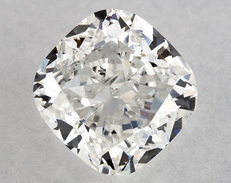 GIA 1.00 Carat F-SI1 Ideal Cut Cushion Modified Diamond